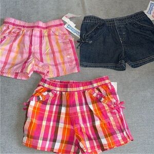 Toughskins Girls Size 4 Shorts Lot